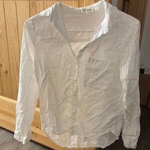 Cloth & Stone Crisp White Shirt